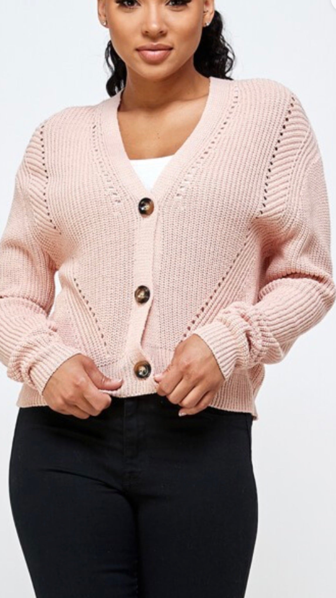 Blush Cardi