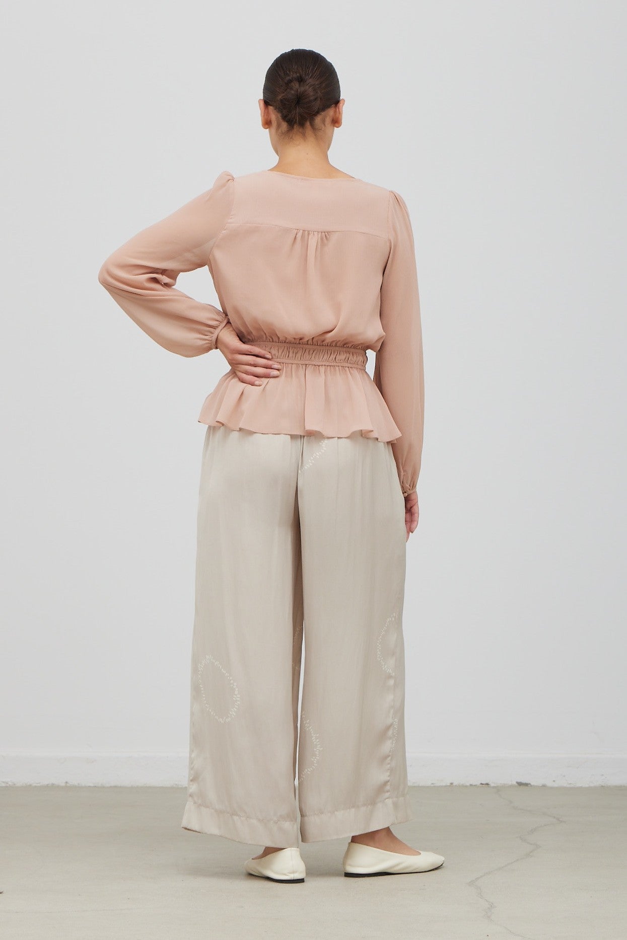 Arcelle Satin Pant
