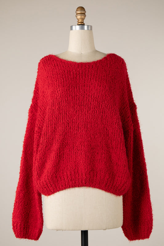 Fluffy Puff Sweater