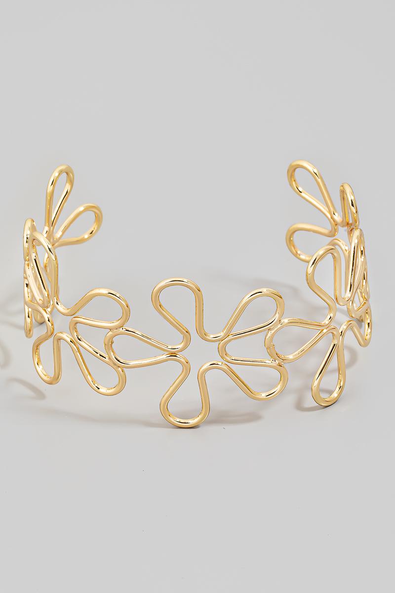 GOLD LOOP BRACELET