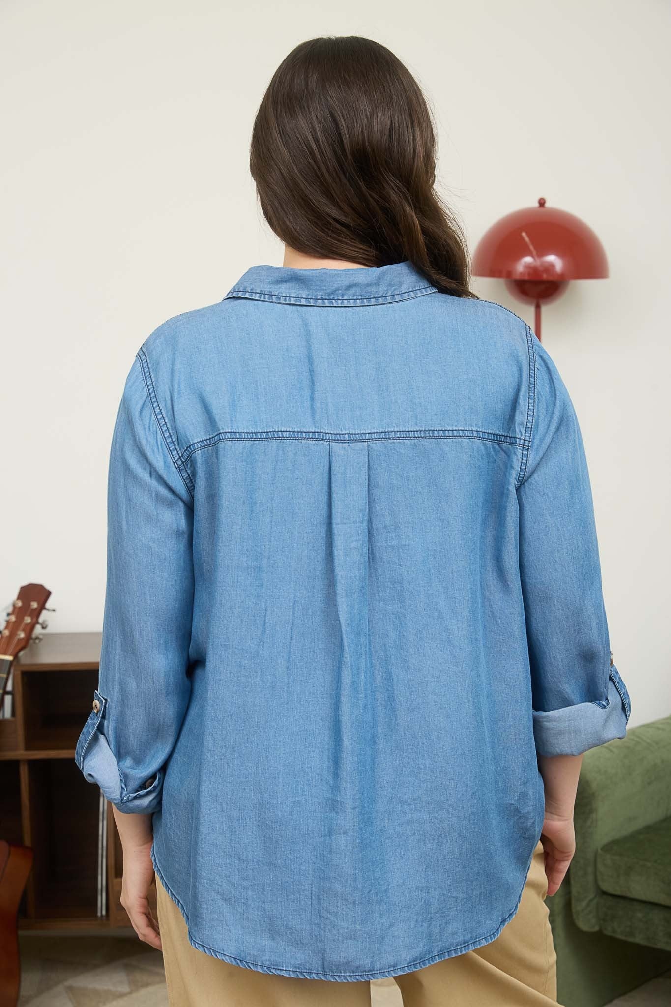 +Kyanite Button Down
