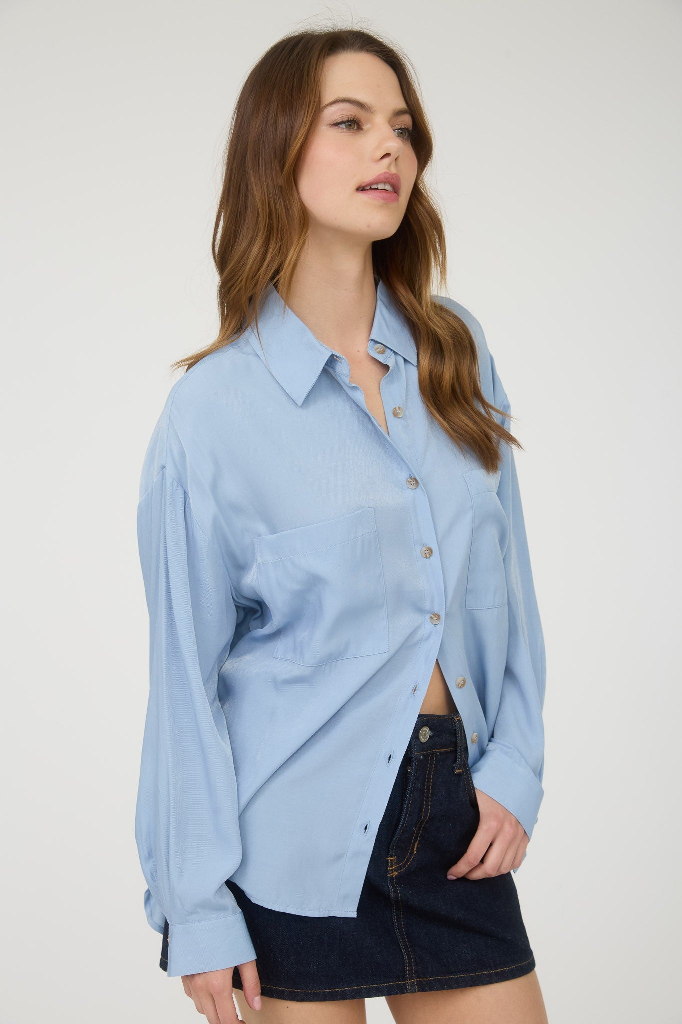 Oversized Button Shirt