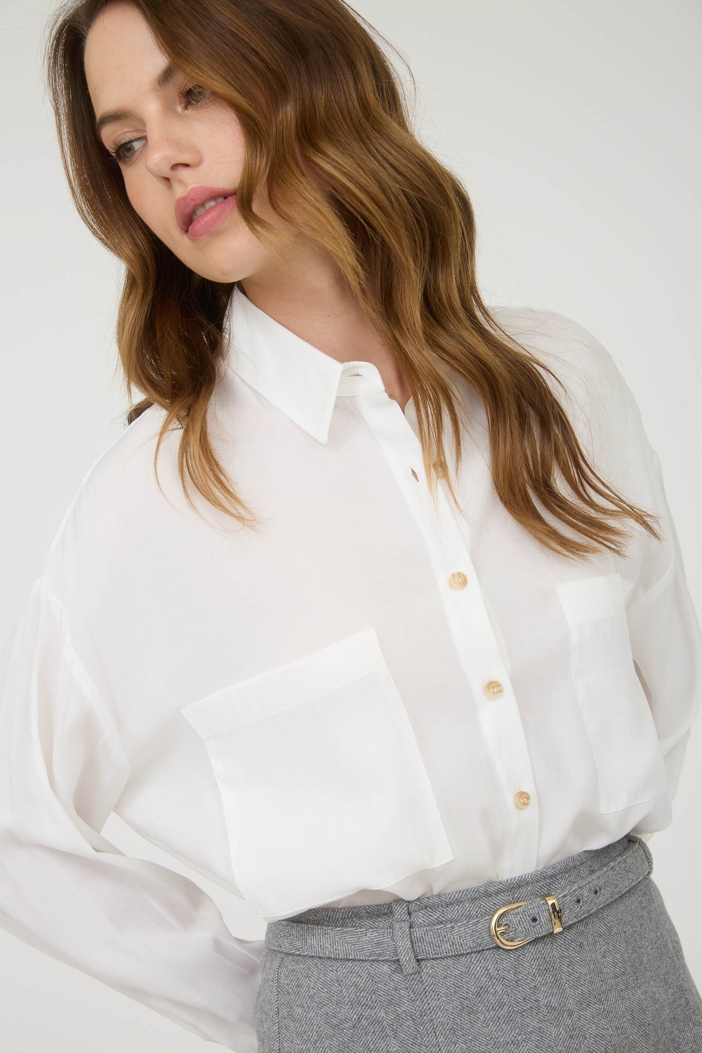 Oversized Button Shirt