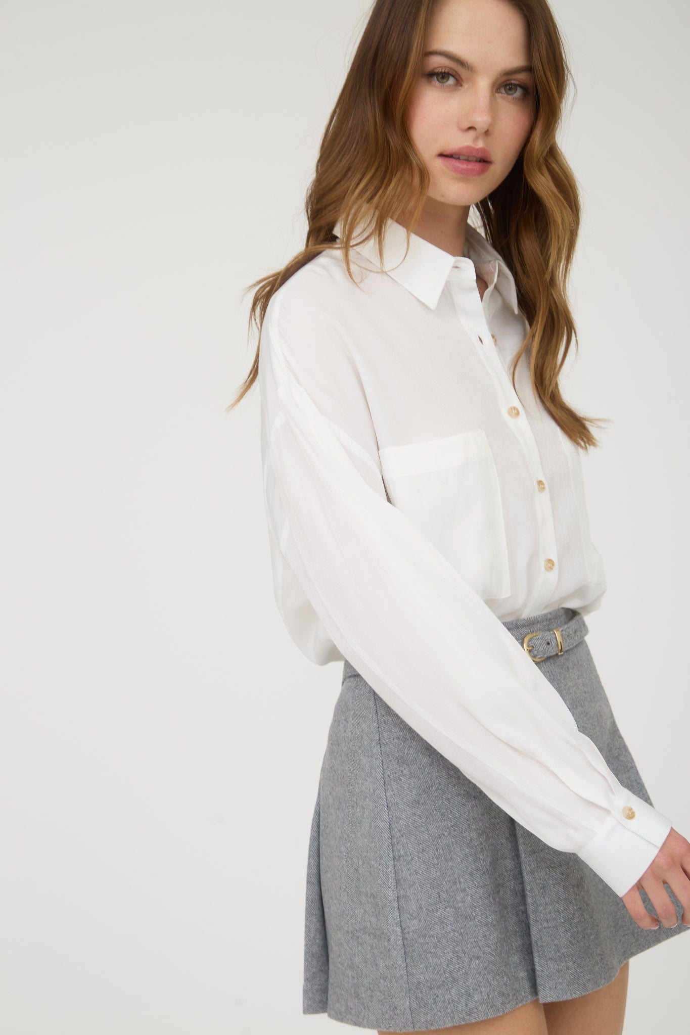 Oversized Button Shirt