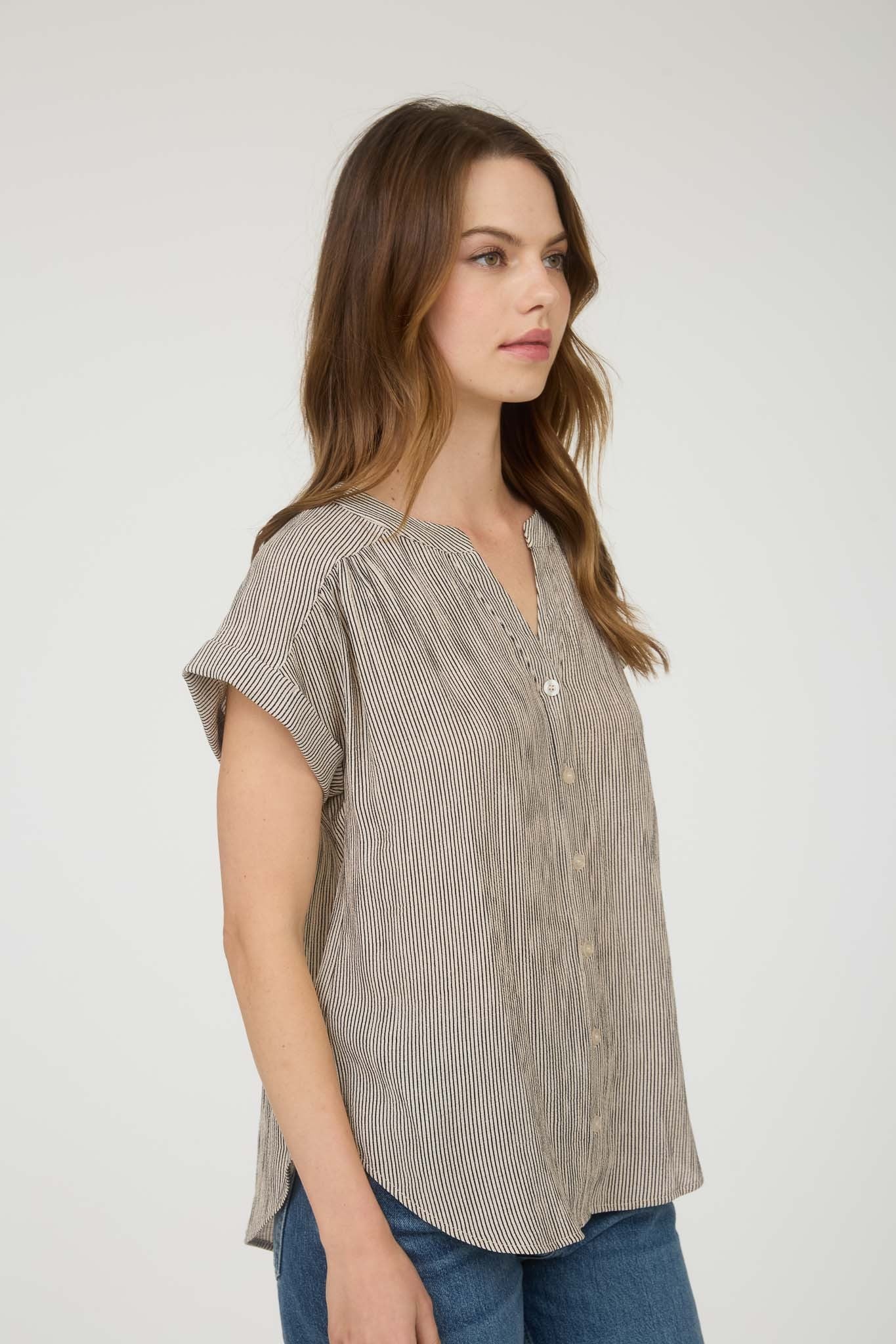 Tourmaline Button Down