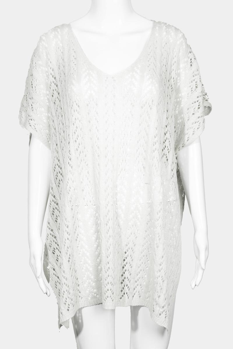 WHITE LACE TUNIC