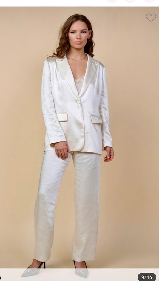 Satin Blazer