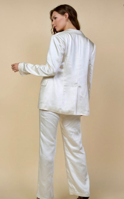 Satin Blazer