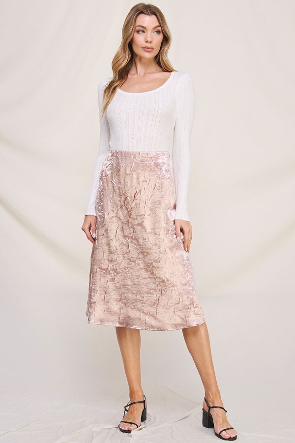 Crushed Rose Midi