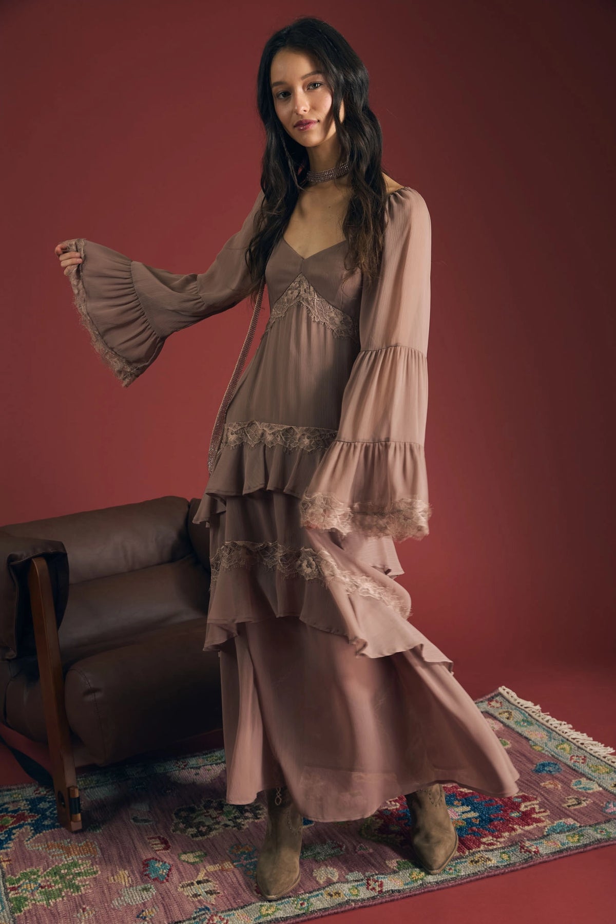 Anemone Midi Dress