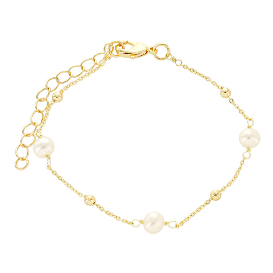 GOLDEN PEARL BRACELET