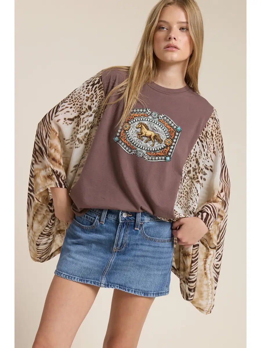 Bronco Kantha Top