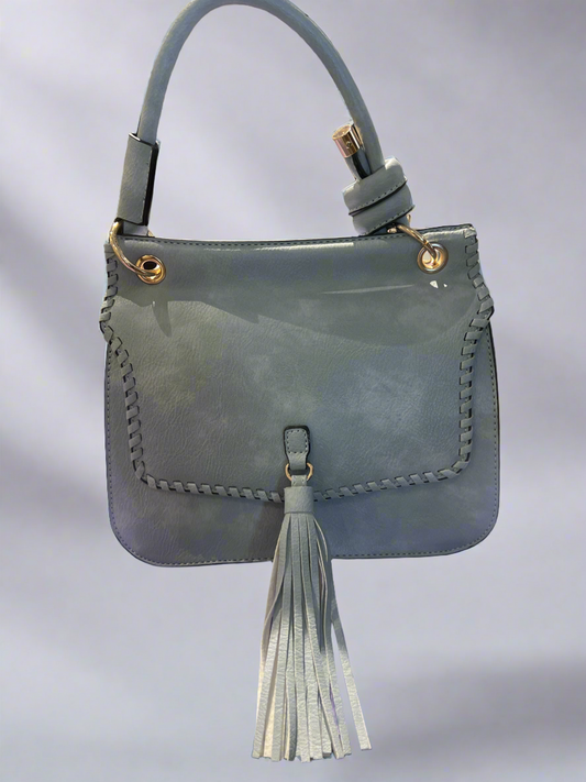 Slate Tassel Bag