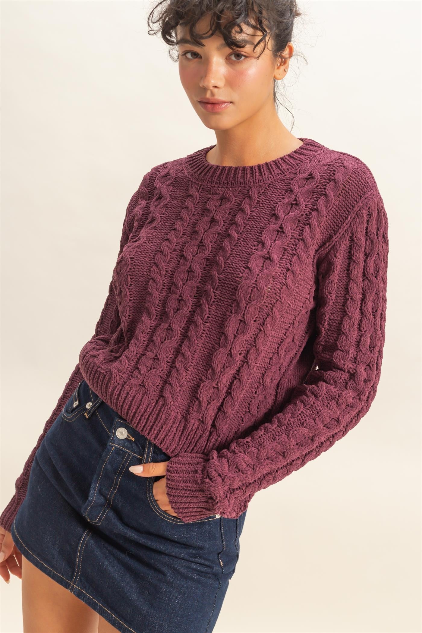 Cable Knit Sweater