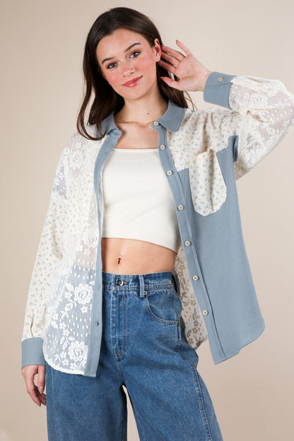 Capri Lace Shacket