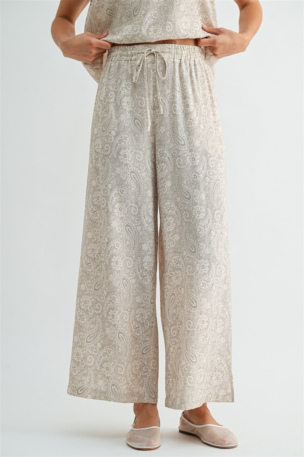 Carmel Paisley Pants