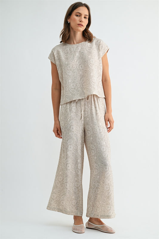 Carmel Paisley Top