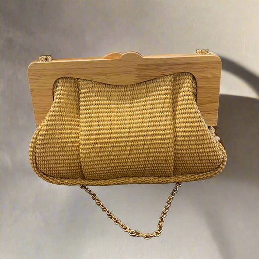 GOLDEN GLOW HANDBAG