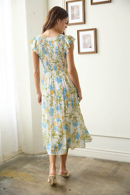 Iris Bloom Dress