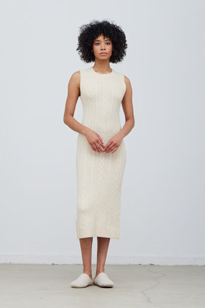 Ivory Knit Dress