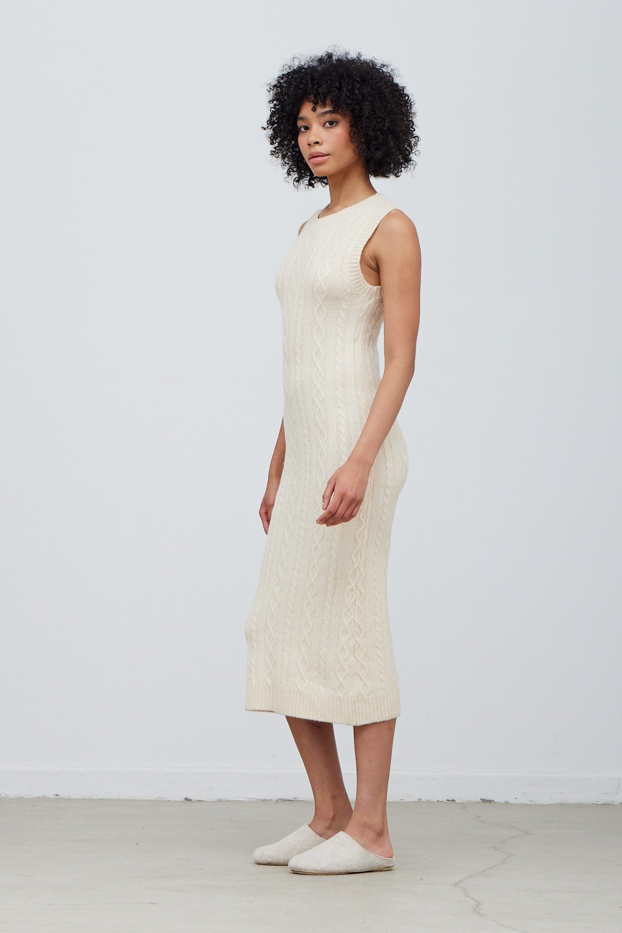 Ivory Knit Dress