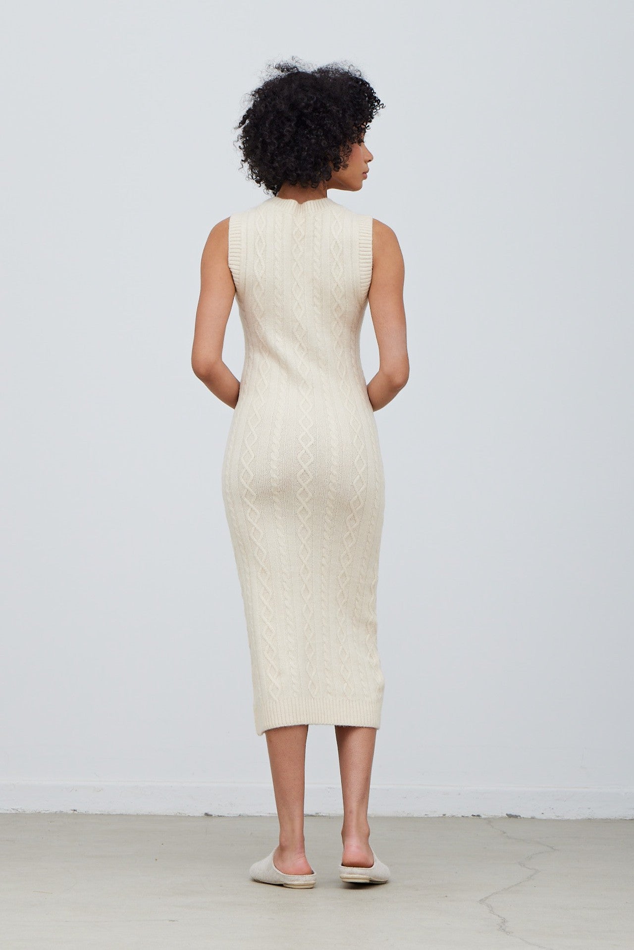 Ivory Knit Dress