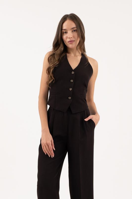 Jet Noir Vest