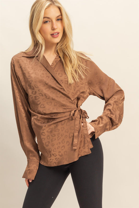 Leopard Blouse