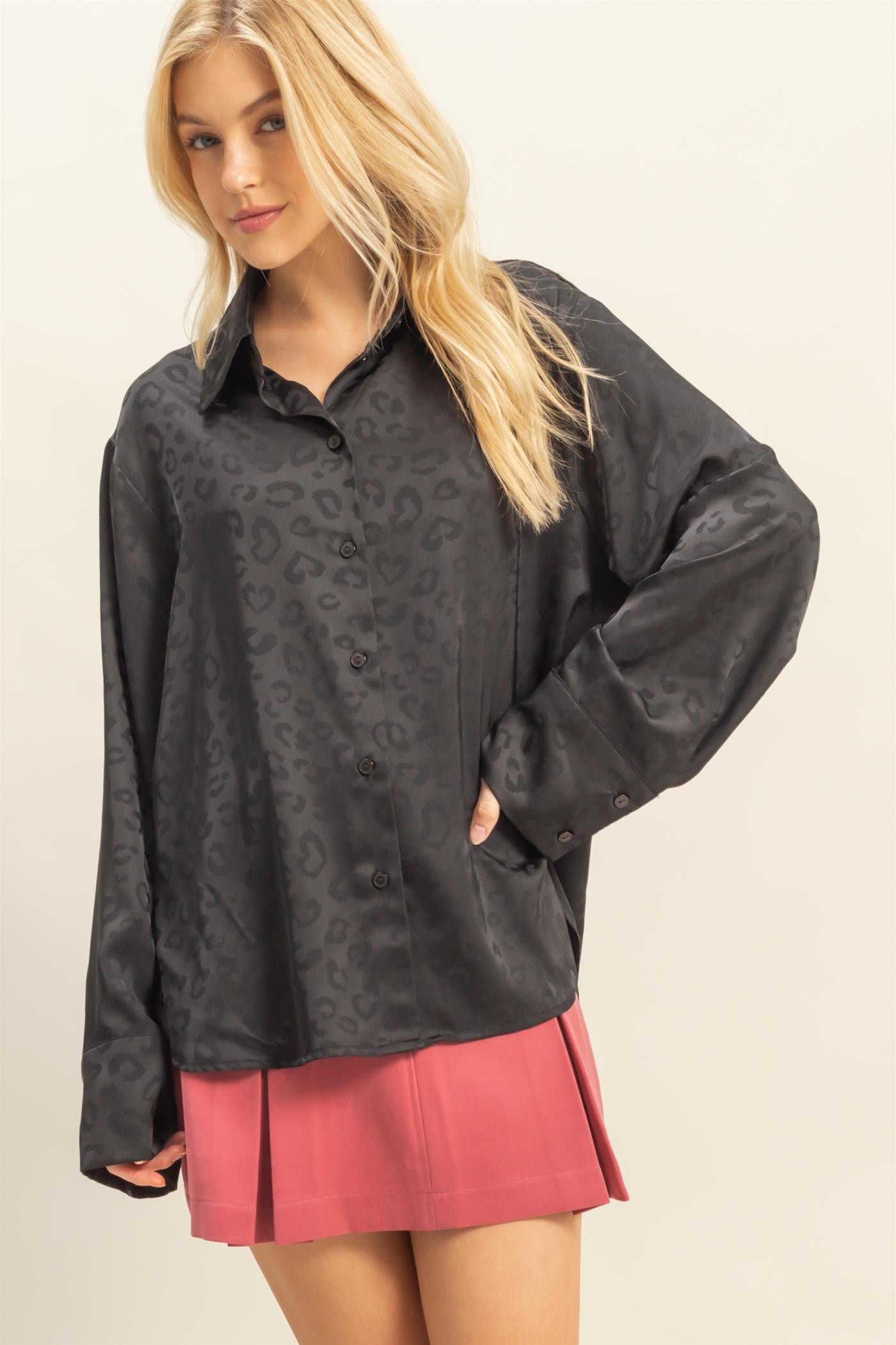 Leopard Blouse