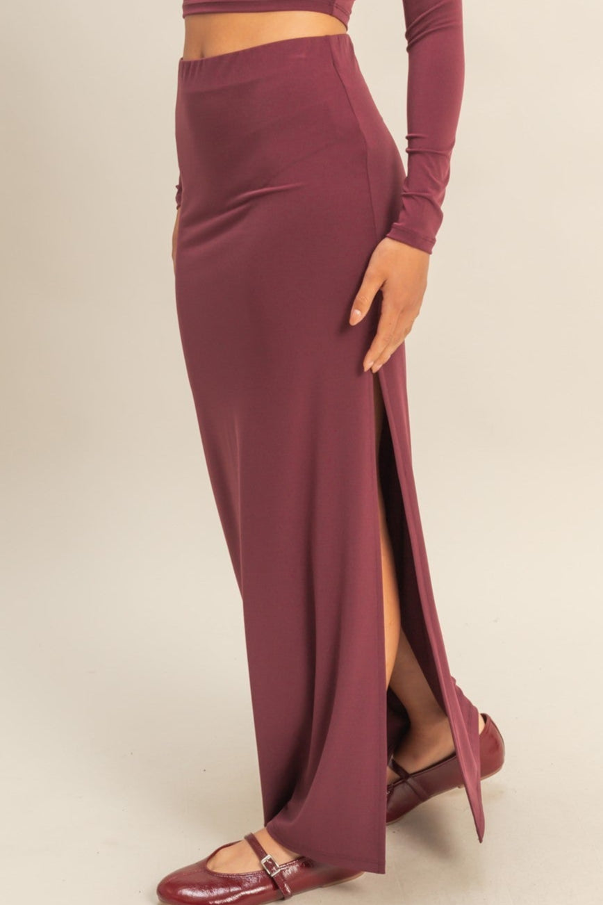 Luxe Maxi Skirt