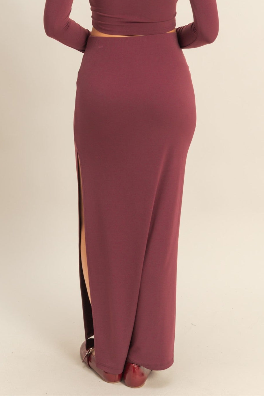 Luxe Maxi Skirt