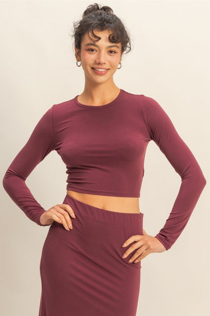 Luxe Crop Top
