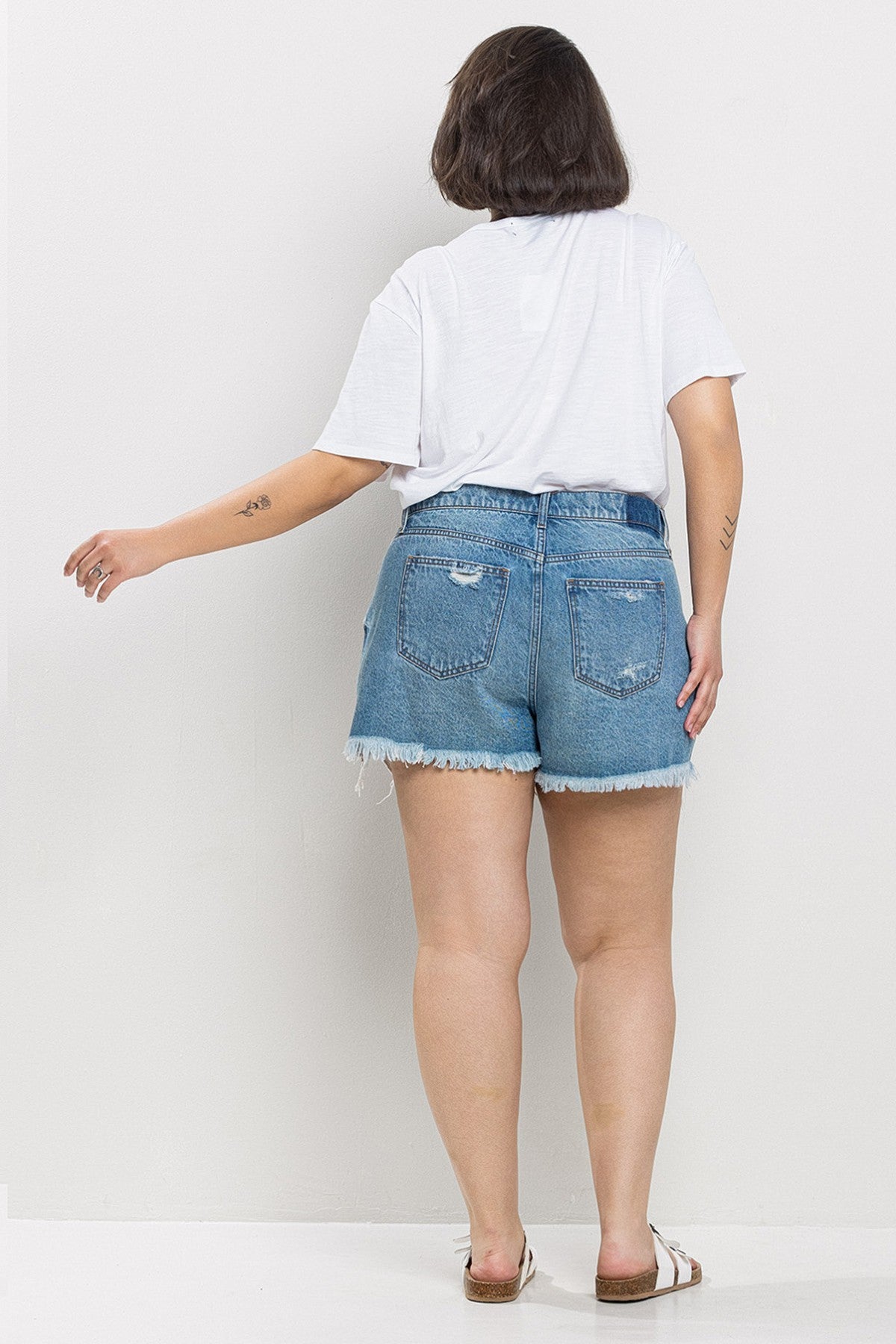 Marina Distress Shorts