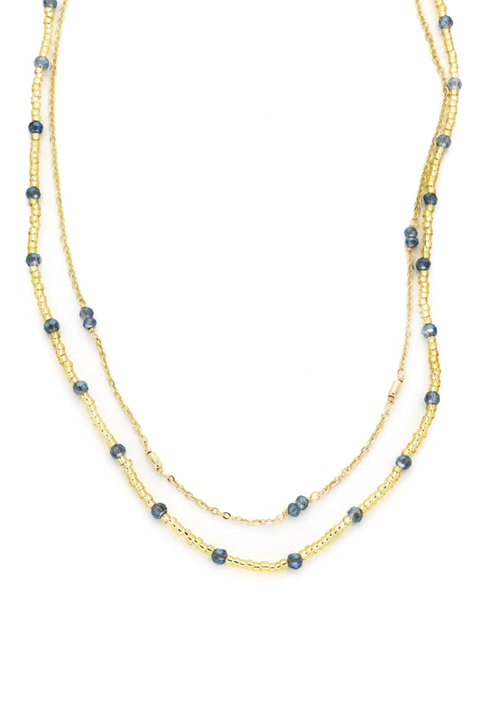 GOLDEN BEAD NECKLACE