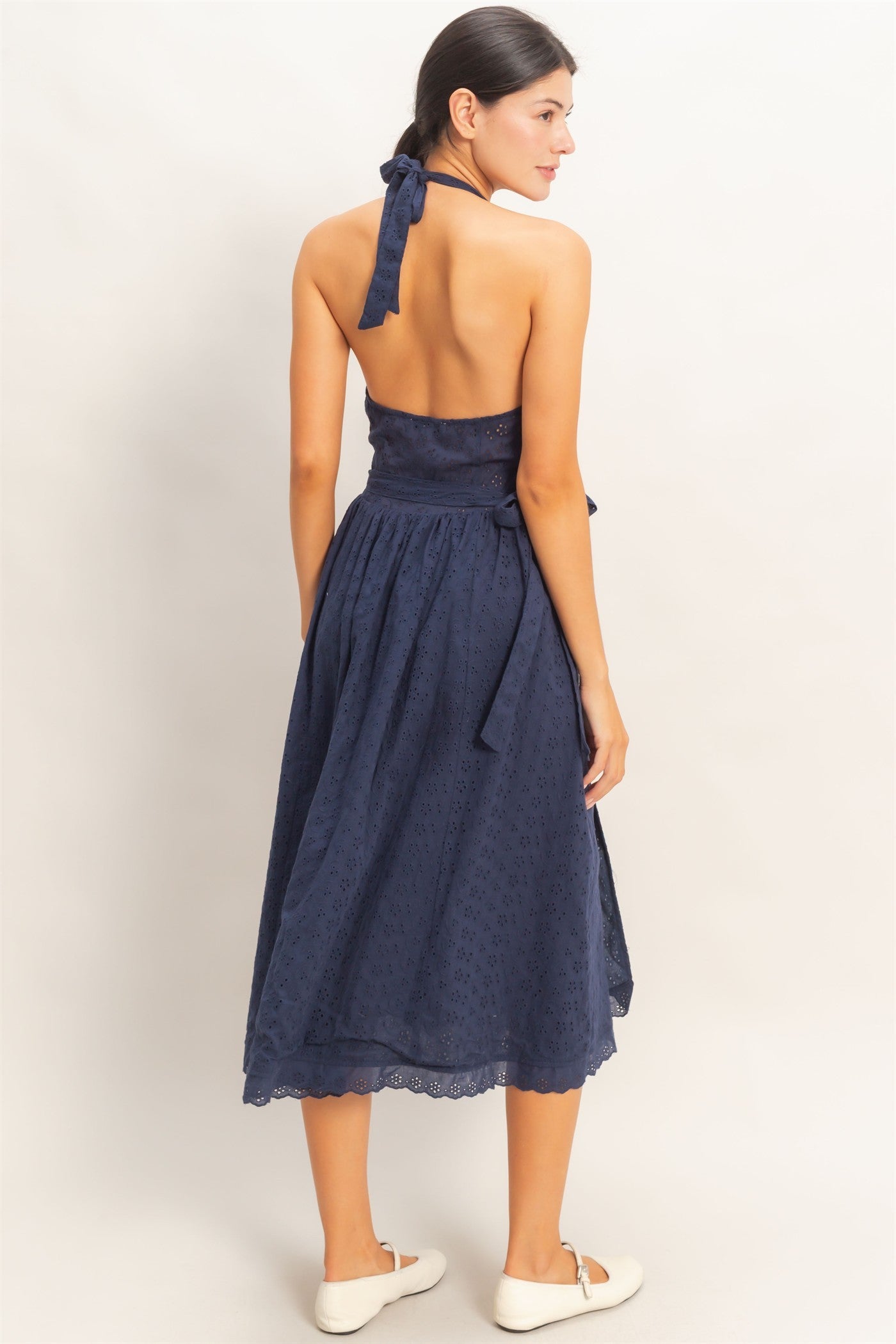 Niki Navy Dress