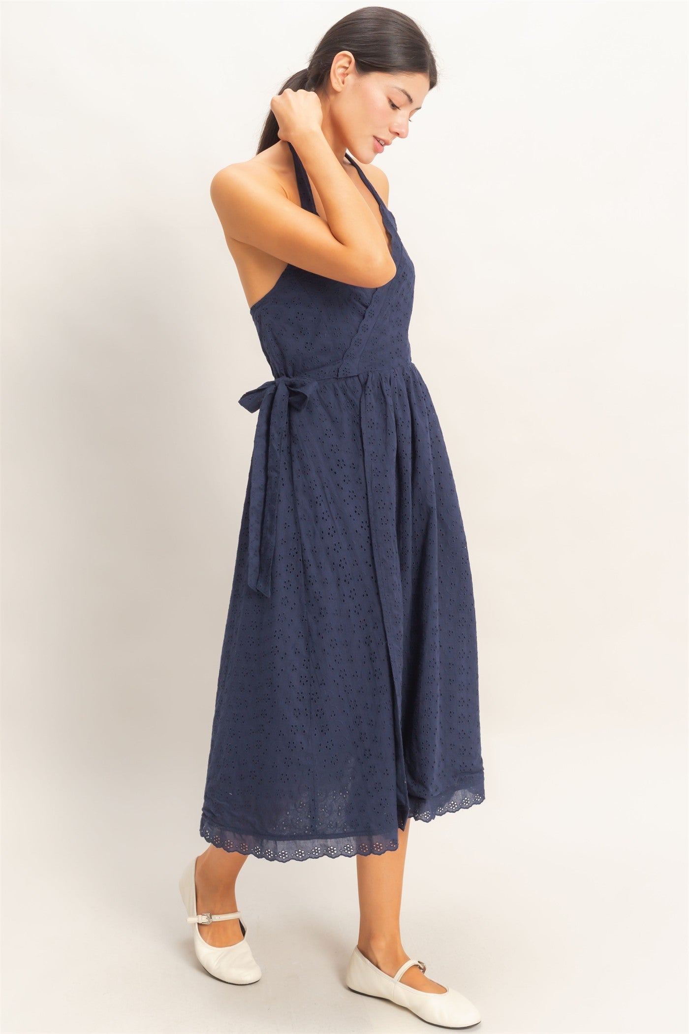 Niki Navy Dress