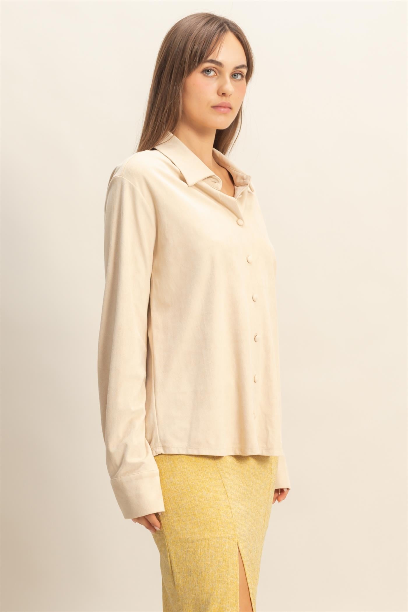 Novara Button Up
