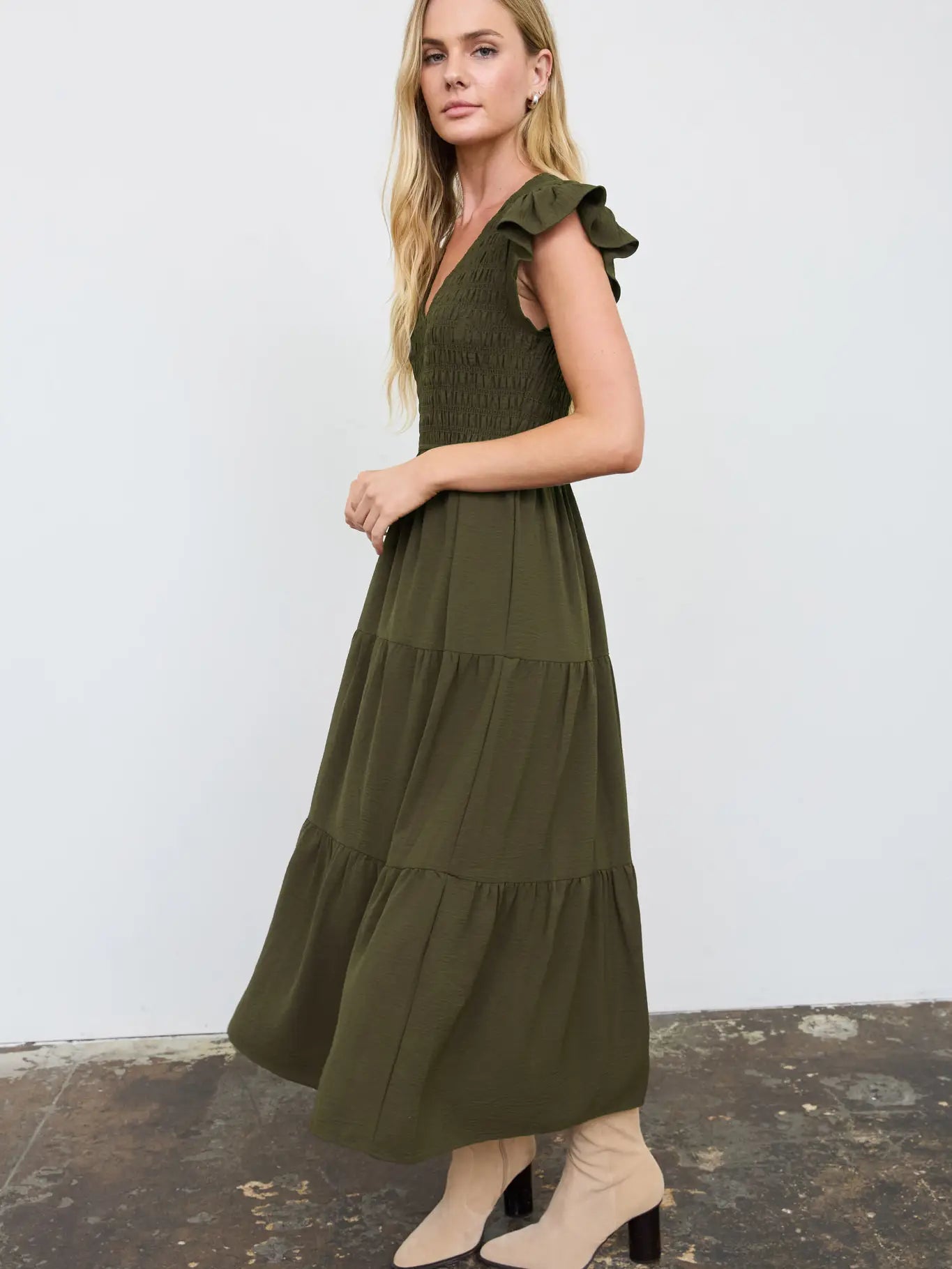 Olive Dania Dress