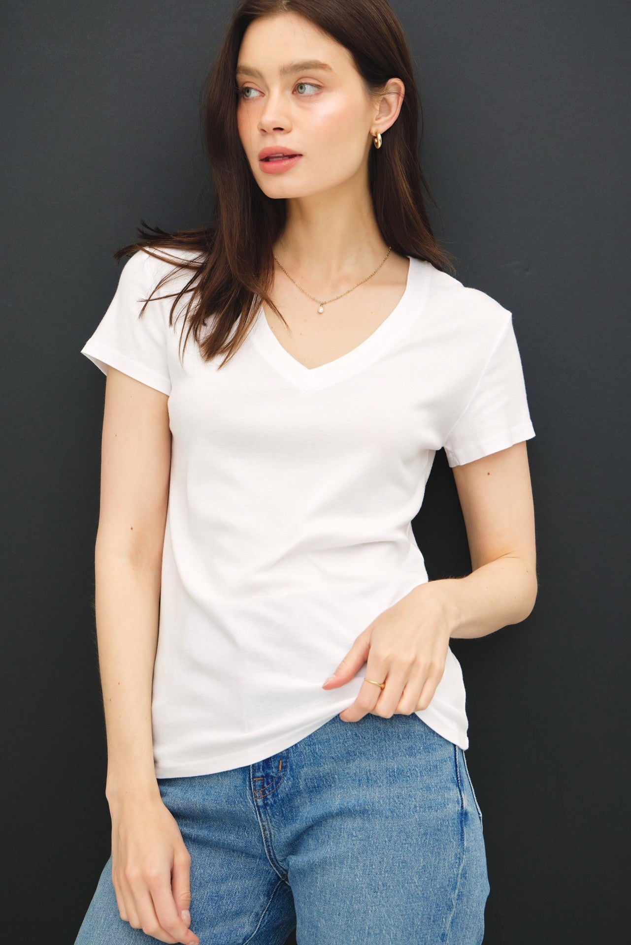 Pearl V-Neck