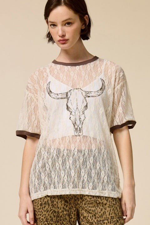 Rodeo Lace Tee