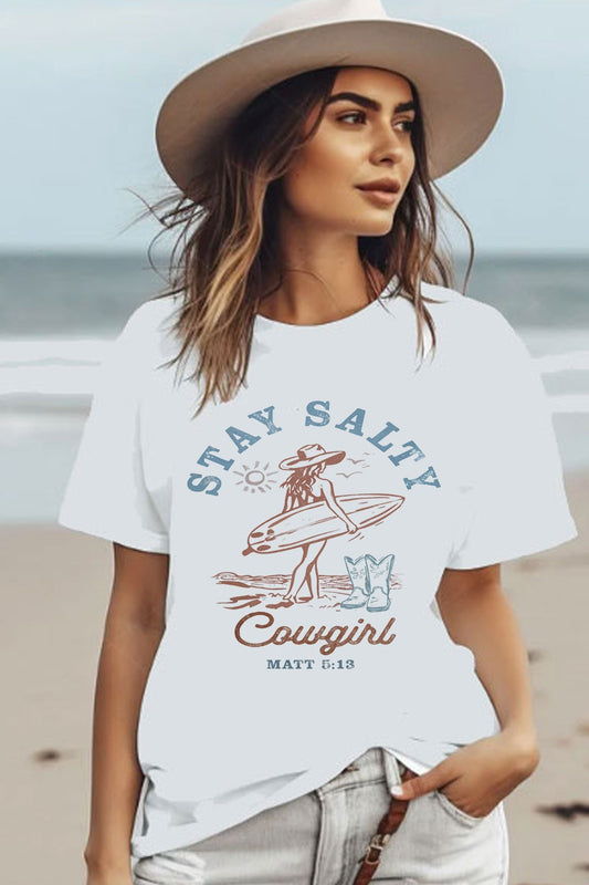 Salty Cowgirl Tee