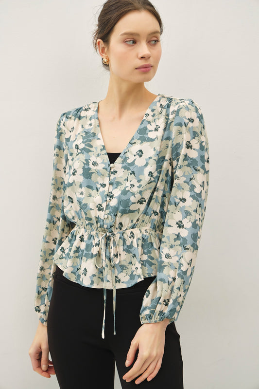 Tealbloom Blouse