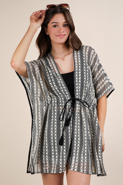 Toscana Fringe Cardigan