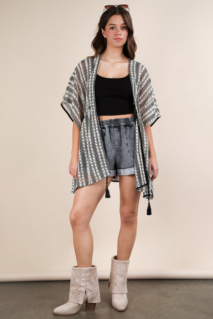 Toscana Fringe Cardigan