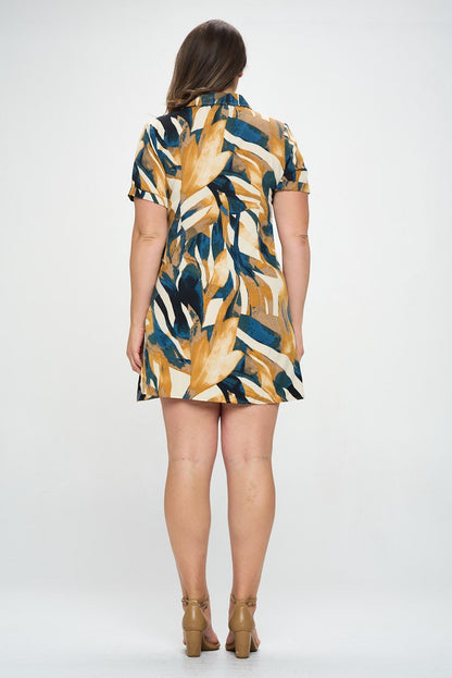 Tropical Color Dress