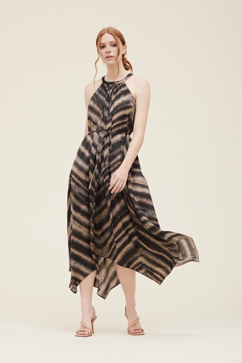 Wild Slate Maxi Dress