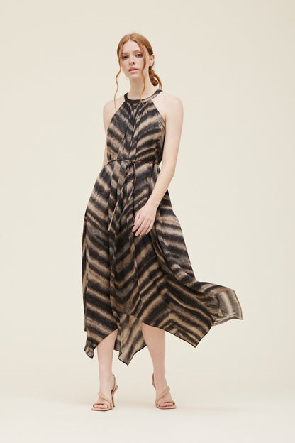 Wild Slate Maxi Dress