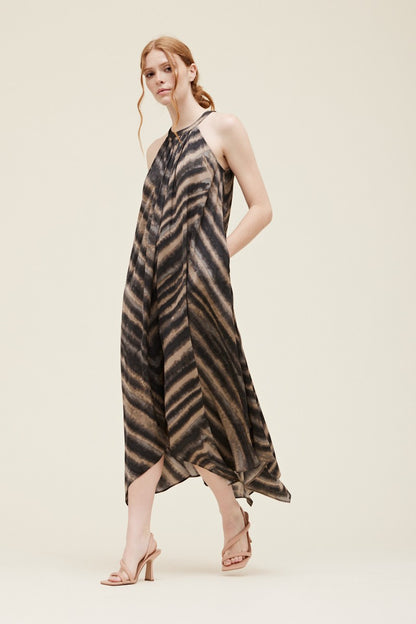 Wild Slate Maxi Dress