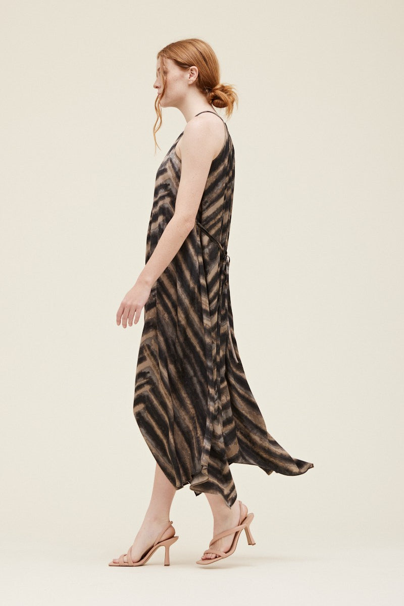 Wild Slate Maxi Dress