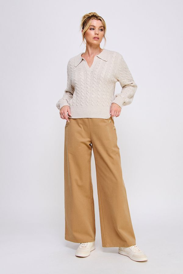 Tiramisu Twill Pants